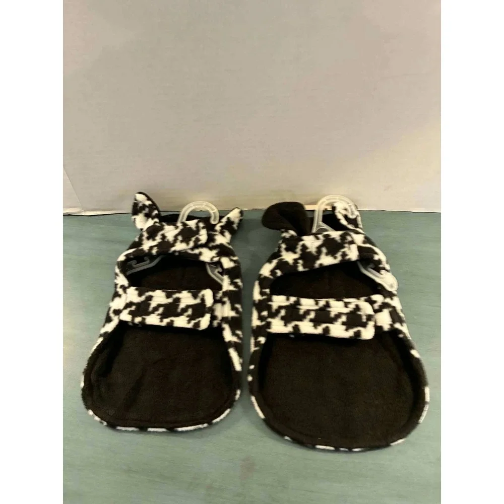 Play On Woofwear Dog Fleece XS Black White NEW Houndstooth Set of 2